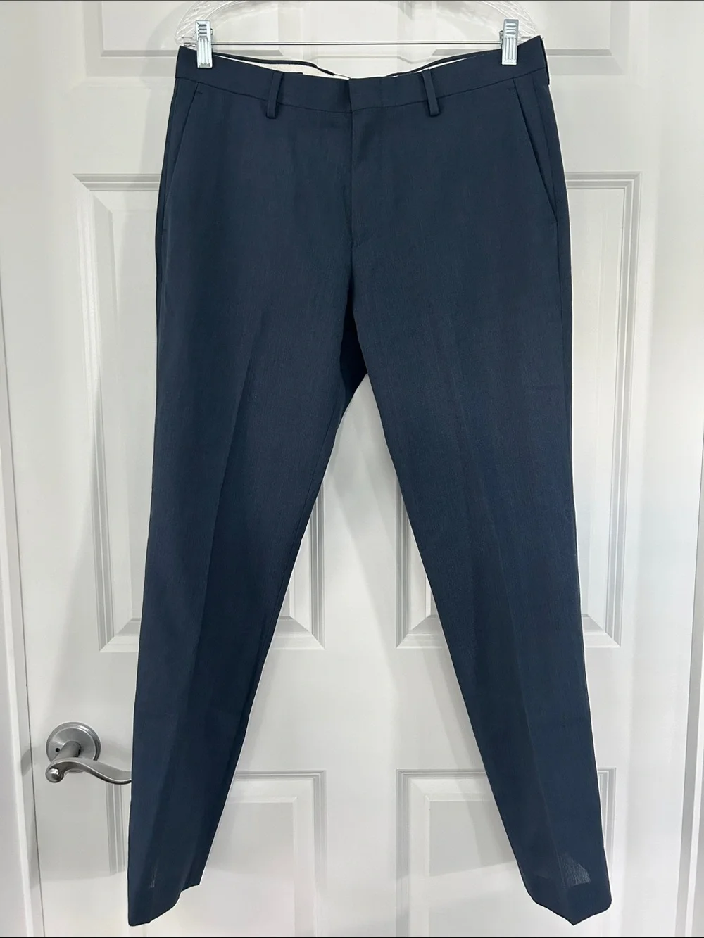 J. Crew Navy Ludlow Traveler Pants, Mens size W33 L32